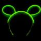 Glow-in-the-dark Headband with Bunny Ears