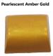 Pearlescent Pigment Amber Gold in Resin