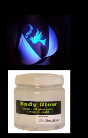 Invisible UV Body Paint