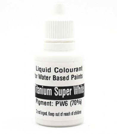 Paint Colourant, Dispersed Titanium White