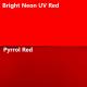 Bright Neon UV Paint: Red
