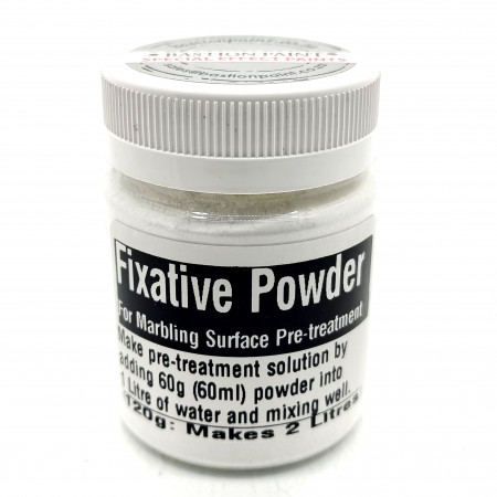 Fixative Powder for Marbling Art
