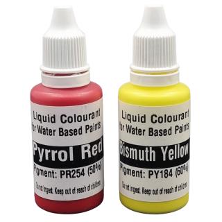 Liquid Colourants for Water-Based Paints