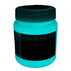 Glow-in-the-dark Paint: GID Aqua-blue