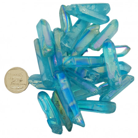 Quartz Crystals - Translucent Blue