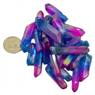 Electroplated Crystals - Blue to Magenta