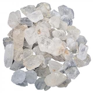 Natural Clear to Milky Quartz Crystal Chunks
