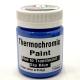 Thermochromic Paint: Blue to Transparent.
