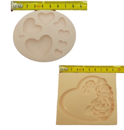Silicone Moulds Hearts