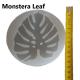 Silicone Coaster Mould - Monstera Leaf